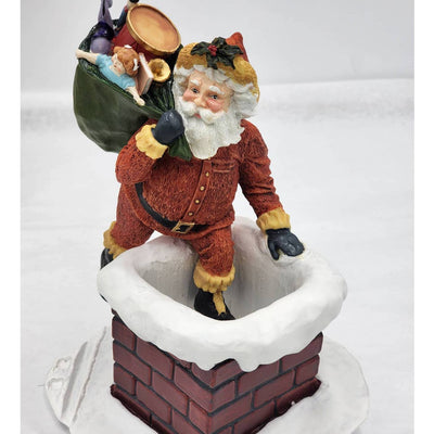 Night Before Christmas Hallmark 1987 Santa Chimney Special Delivery Duane Unruh