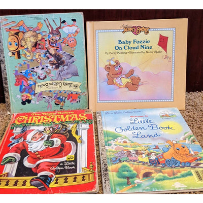 Little Golden Book Night Before Christmas Nursery Tales Muppet Babies Childrens