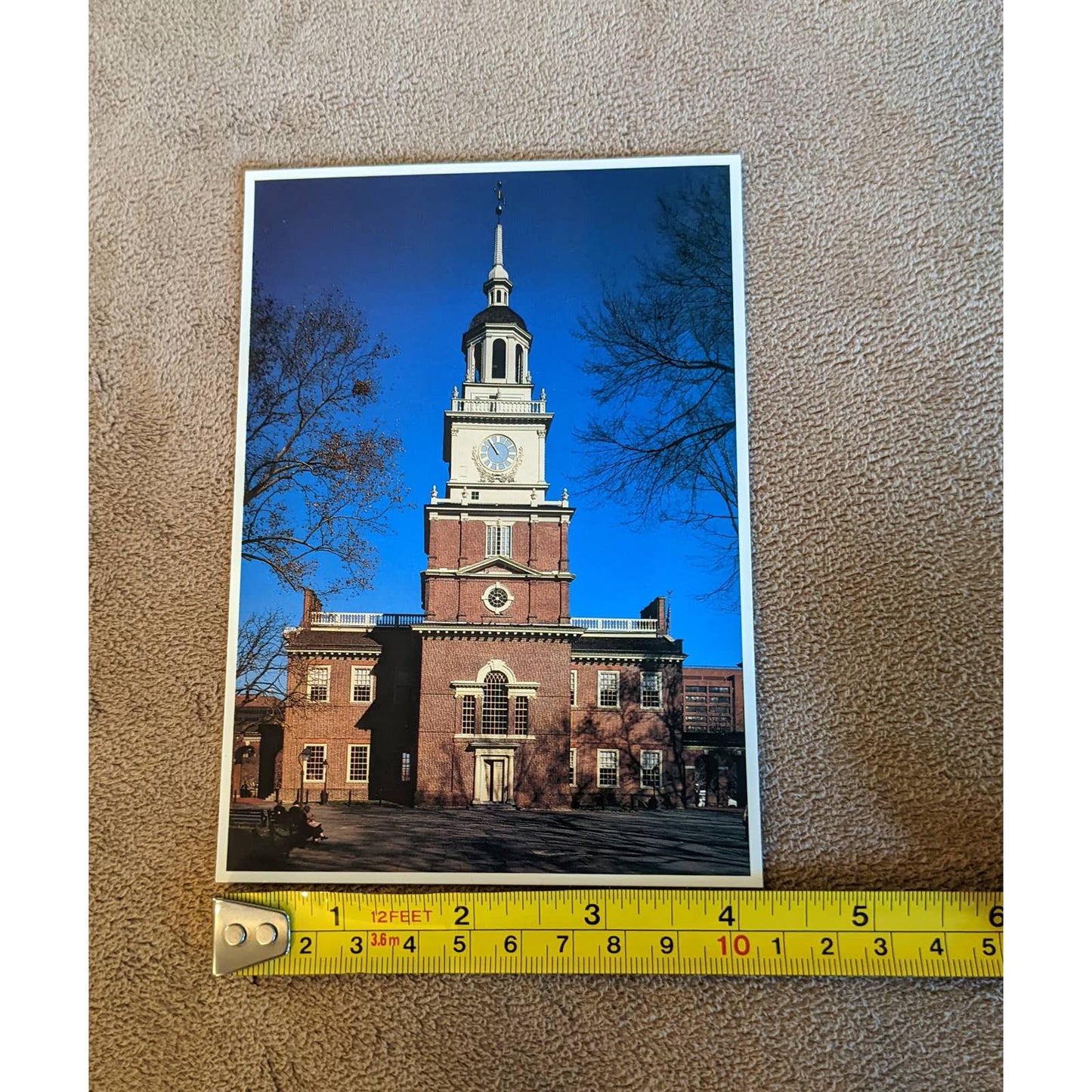 Vintage Philadelphia Postcard National Historical Park Patrick Henry B Franklin