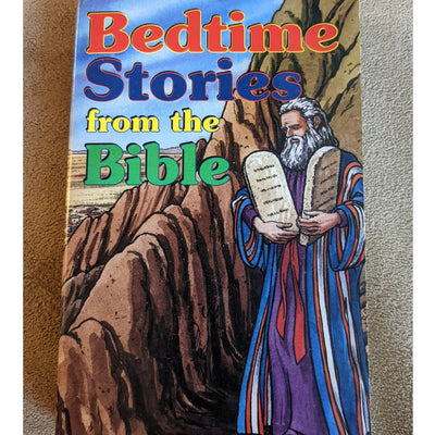 Bedtime Stories From The Bible -Jesse Lyman Hurlbut Vintage 1994 Childrens Bible