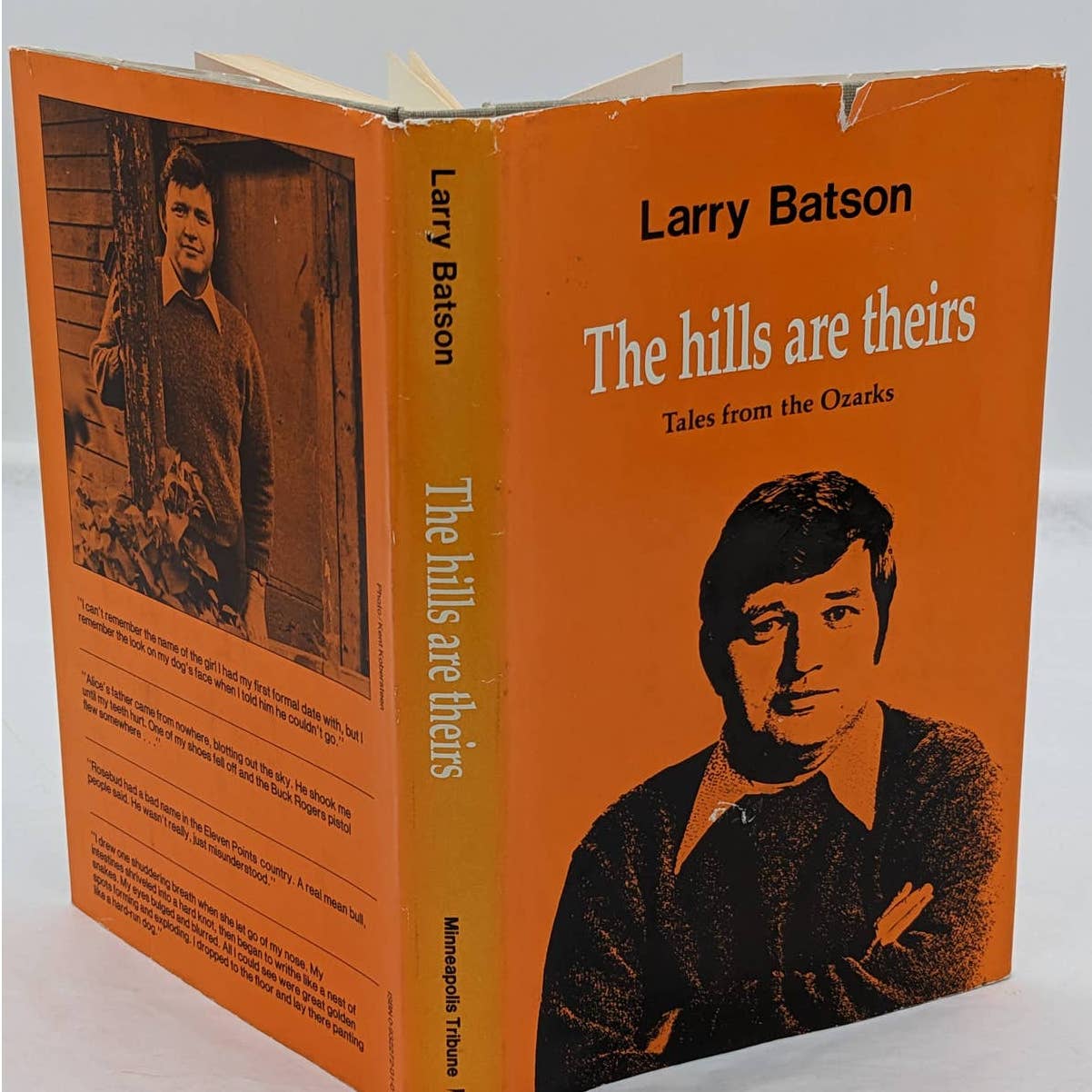 Hills Are Theirs Tales From Ozarks By Larry Batson First Printing Vintage 1978