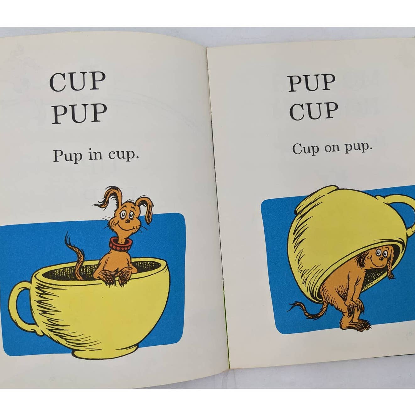 Hop On Pop By Dr. Seuss Beginner Book Club Edition Vintage Childrens 1963