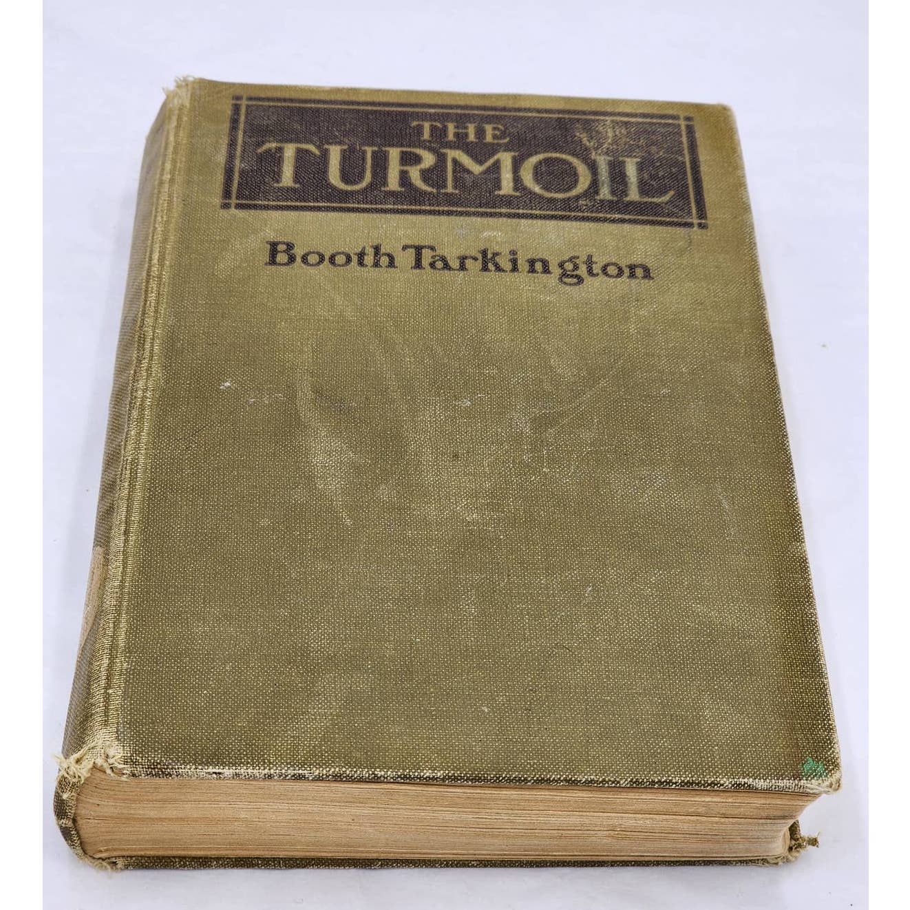 The Turmoil By Booth Tarkington A Novel Illustrated Antique Book 1915