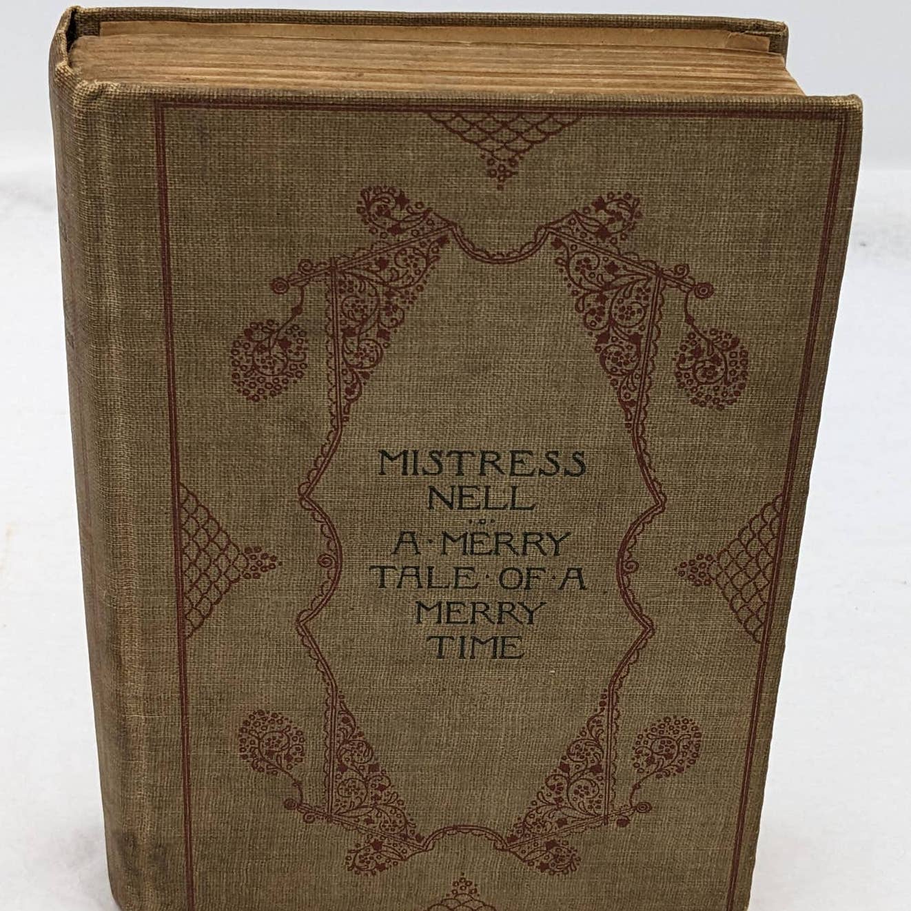 Mistress Nell Merry Tale Of A Merry Time By George C. Hazelton Antiquarian 1901