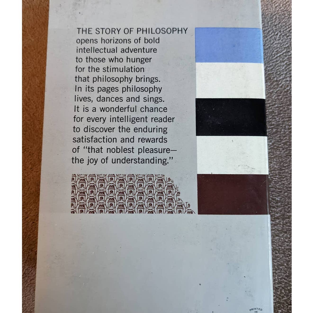 The Story Of Philosophy The Lives And Opinions Vintage 1961 By Will Durant