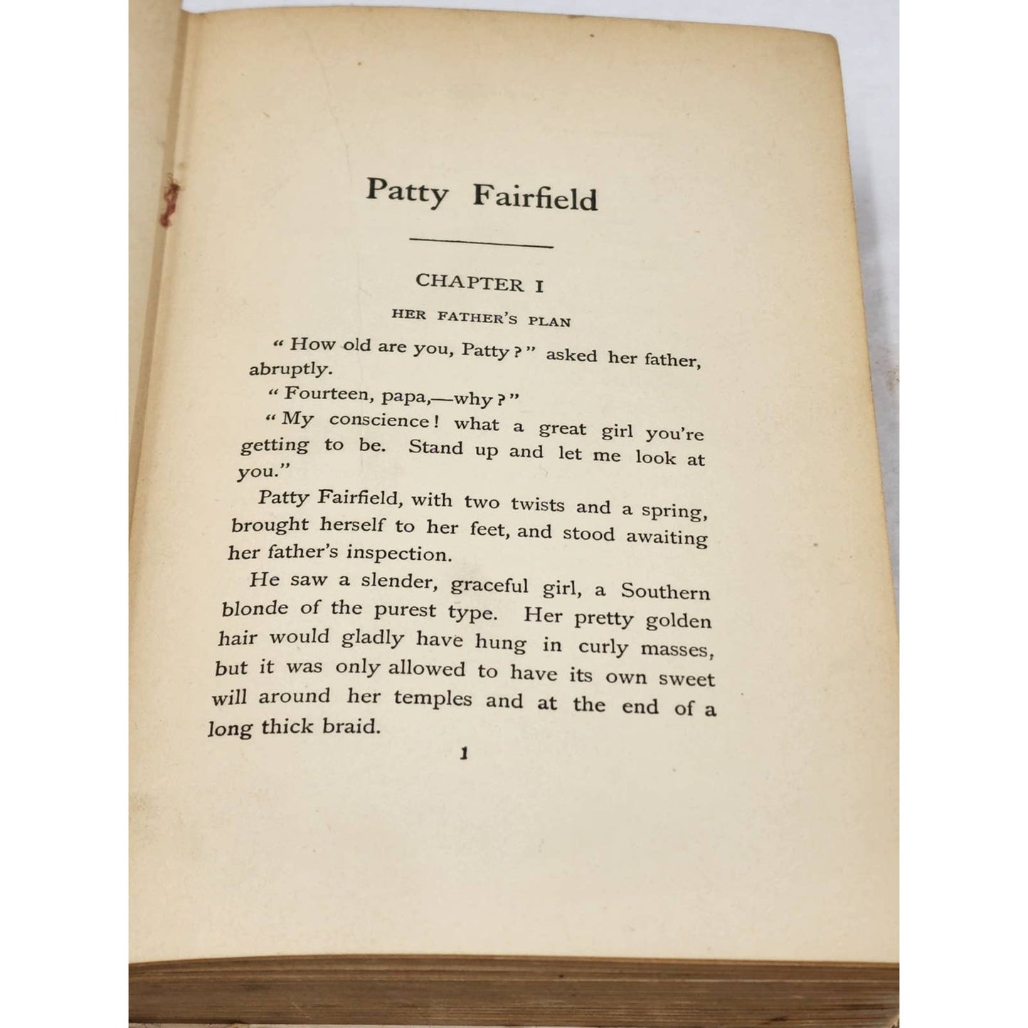 Patty Fairfield By Carolyn Wells Illustrated Antiquarian Book Novel 1901