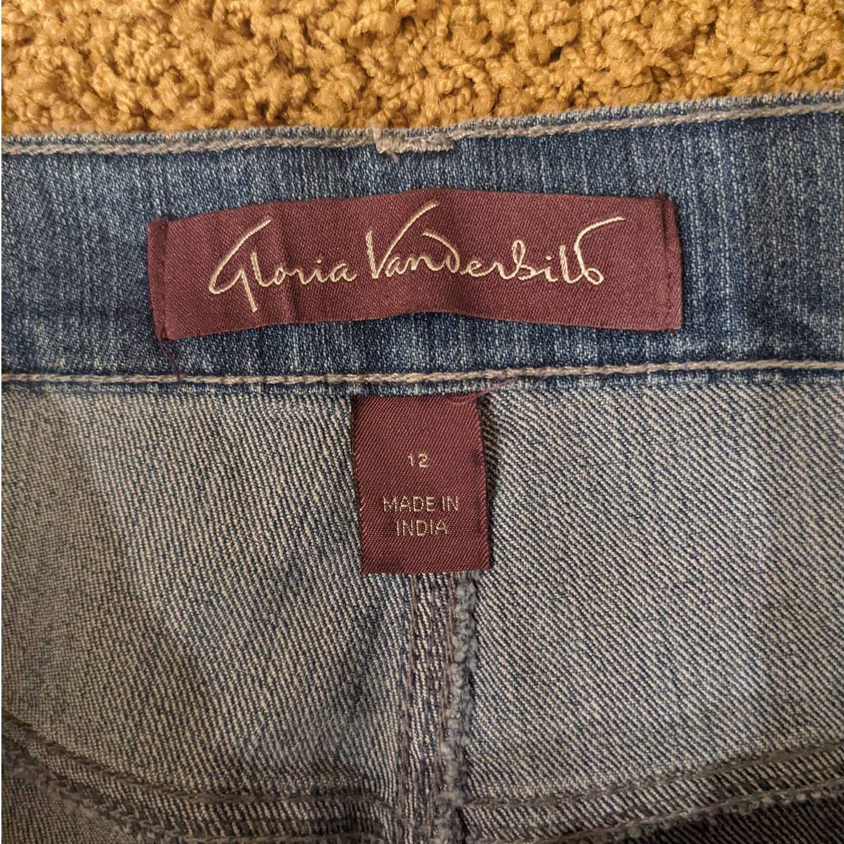 Gloria Vanderbilt Amanda Womens Jeans Size 12