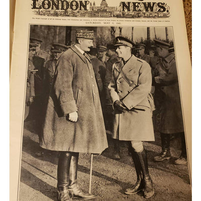 Vintage Illustrated London News Magazine Issue History Collection May 9 1942