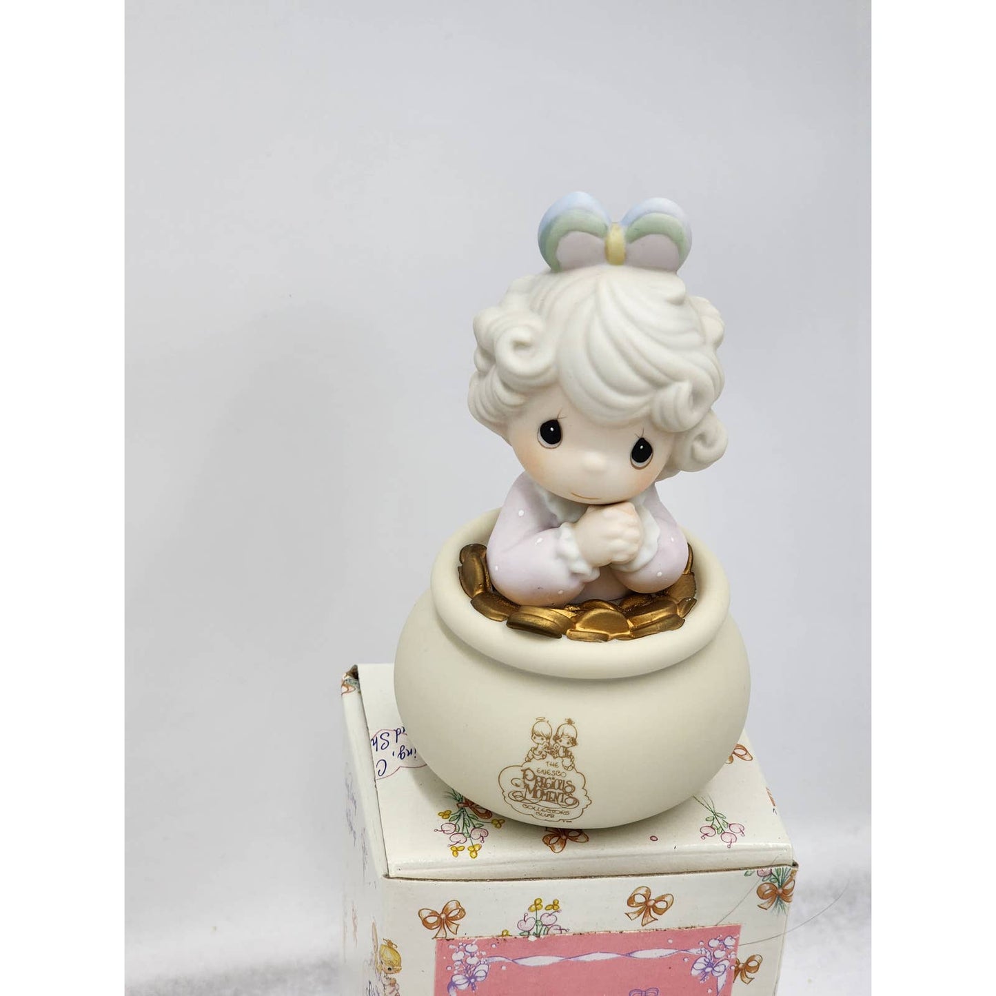 Precious Moments Figurine You're The End Of My Rainbow 1994 Vintage W/Box Tags