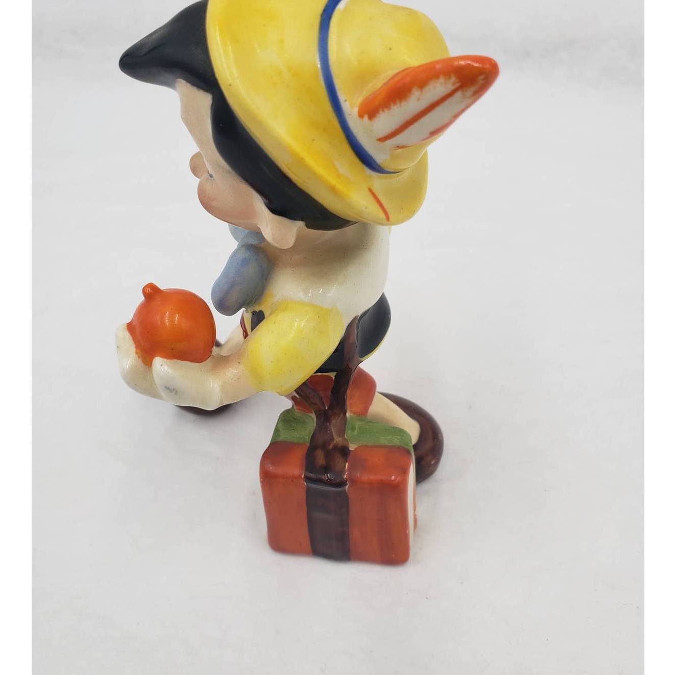 Goebel Pinocchio Germany Walt Disney Character Figurine Walking w/Apple