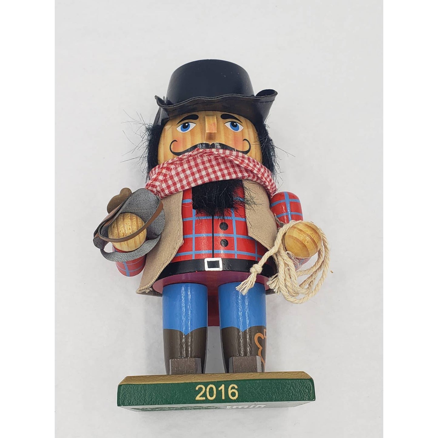 Nutcracker Cowboy Rancher Western Trimmery Size 7" Tall