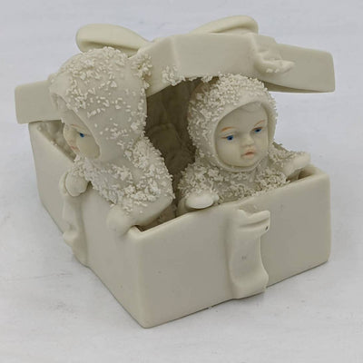 Snowbabies Dept 56 Retired Winter Surprise! Christmas Gift Present Department 56