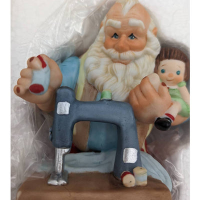 Hallmark Santa The Joymaker Hand-Painted Figurine Sculpture Limited Edition 1988