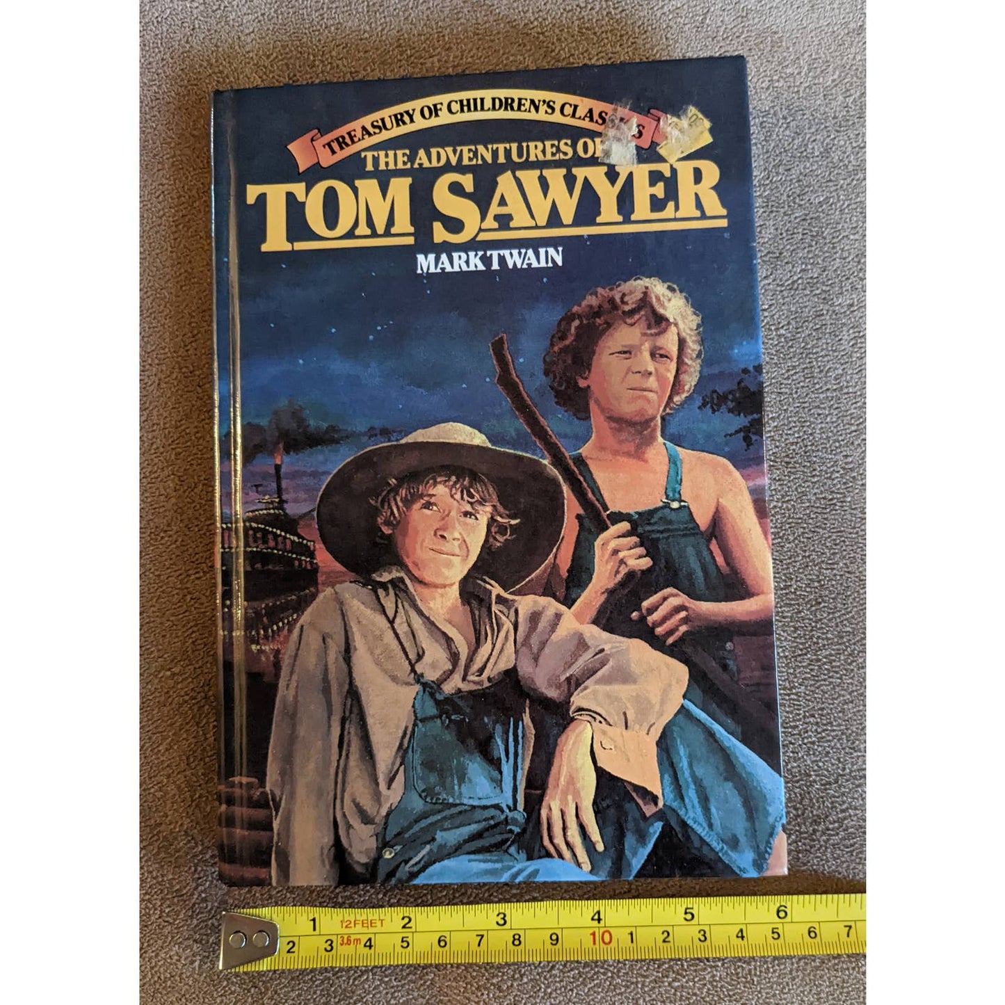 The Adventures Of Tom Sawyer By Mark Twain 1982 Treasury of Childrens Classics