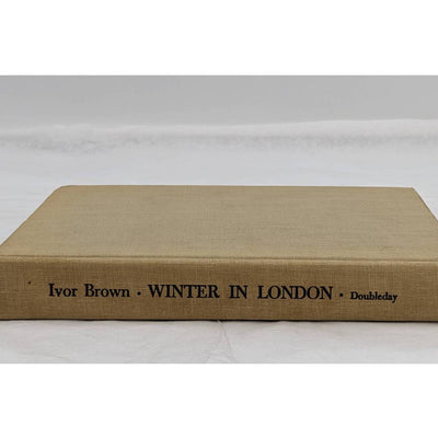 Winter In London By Ivor Brown Vintage Novel First Edition 1952