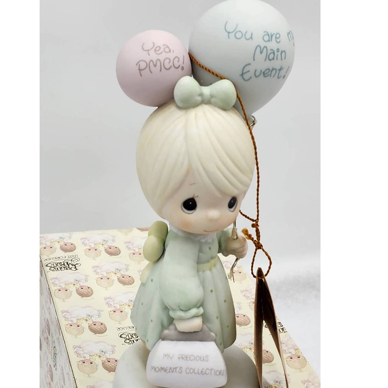 Precious Moments Figurine You Are My Main Event 115231 Vintage Box Tags