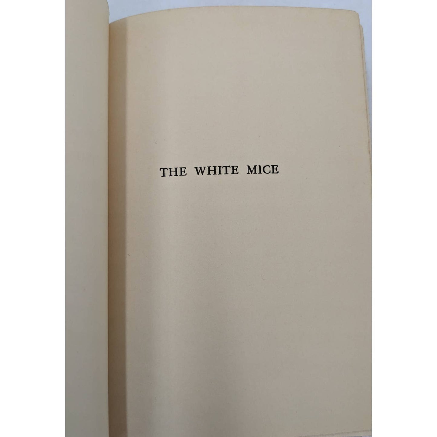 The White Mice By Richard Harding Davis Antiquarian Novel Early Printing 1909