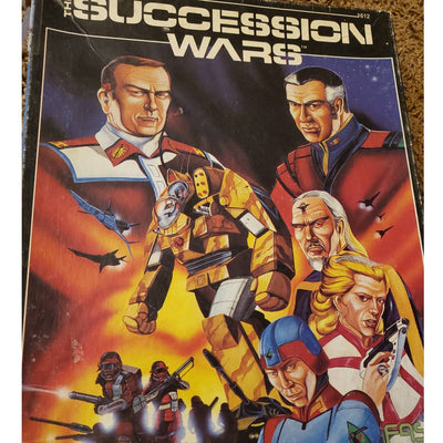 Vintage 1980s FASA BattleTech Succession Wars Science Fiction Strategy Wargame