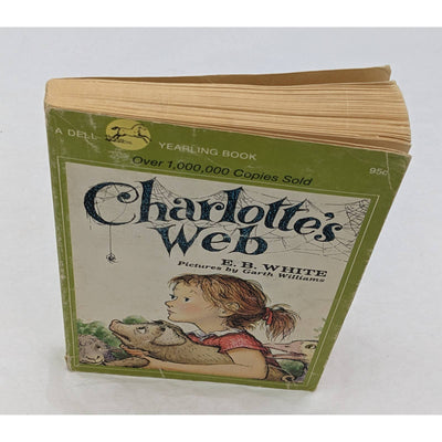 Charlotte's Web By E. B. White Vintage Childrens Novel Paperback 1972