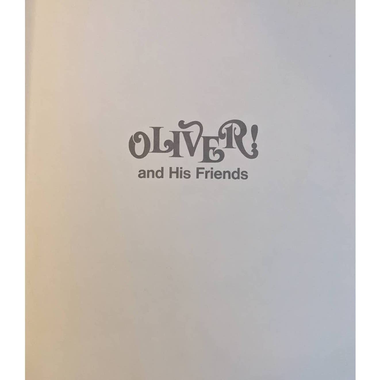 1968 Oliver And His Friends Lively Picture By Mary Hastings Children Illustrated