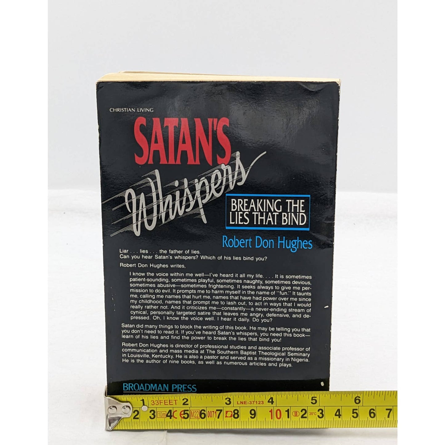 Satans Whispers Breaking The Lies That Bind By Robert Don Hughes Vintage 1992