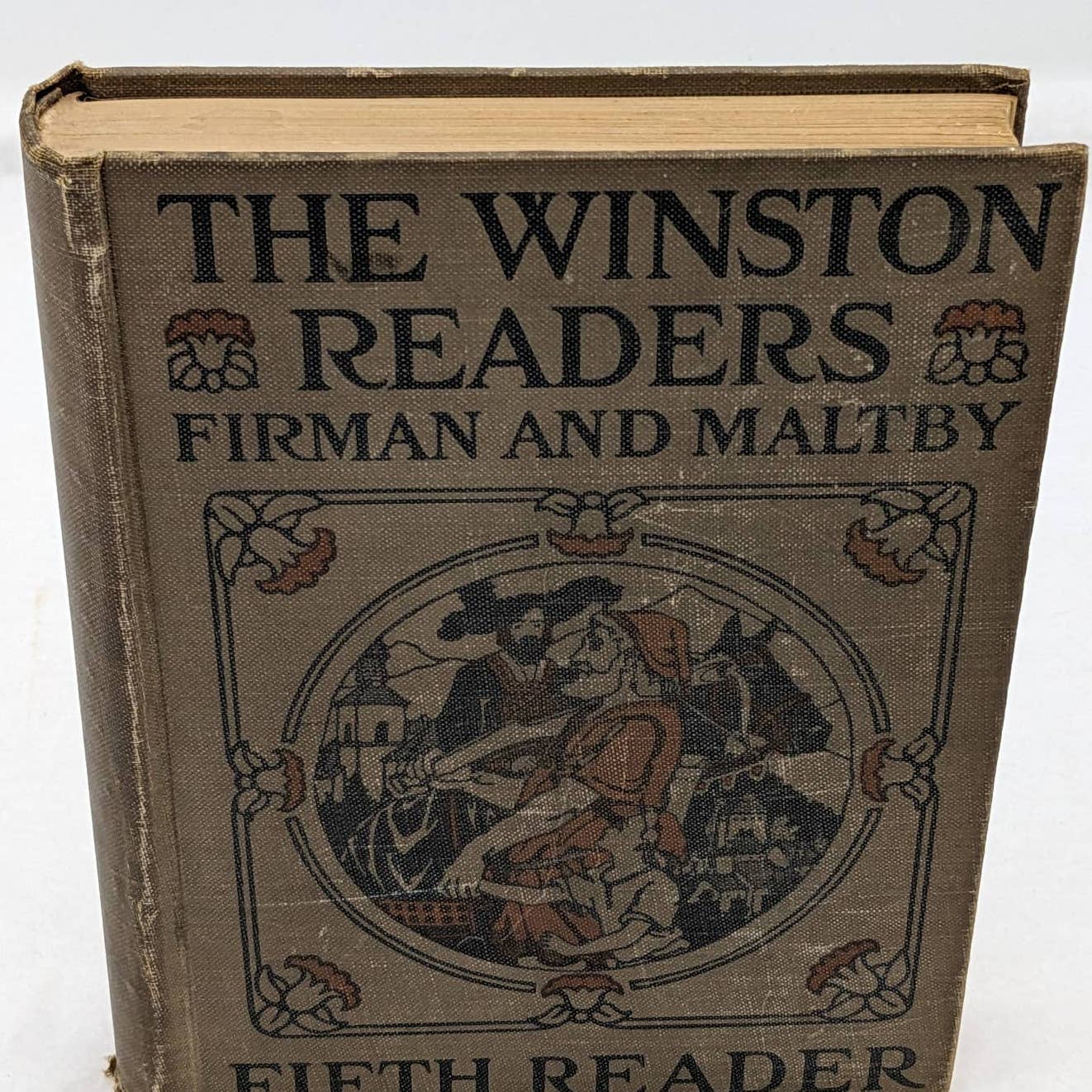 Winston Readers Fifth Reader By Sidney G Firman Ethel H. Maltby Illustrated 1924