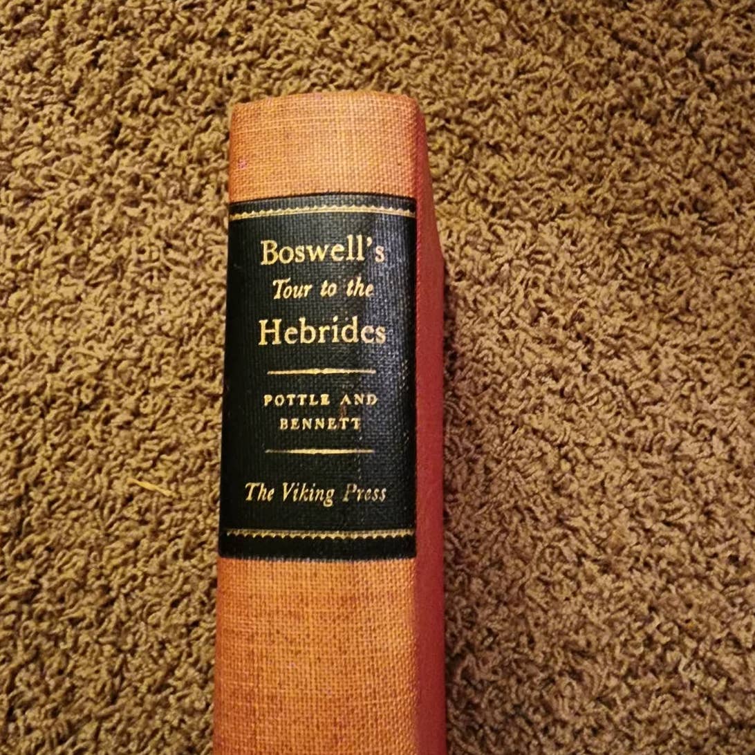 Vintage Boswells Journal Of A Tour To The Hebrides With Samuel Johnson 1936