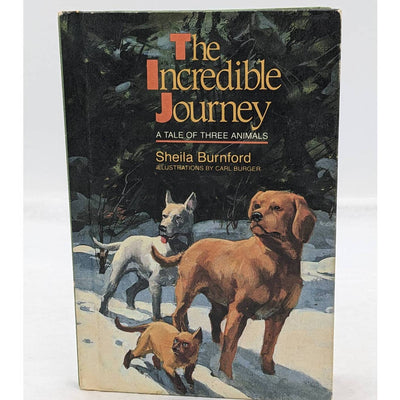 Incredible Journey A Tale Of Three Animals By Sheila Burnford Vintage Novel 1961