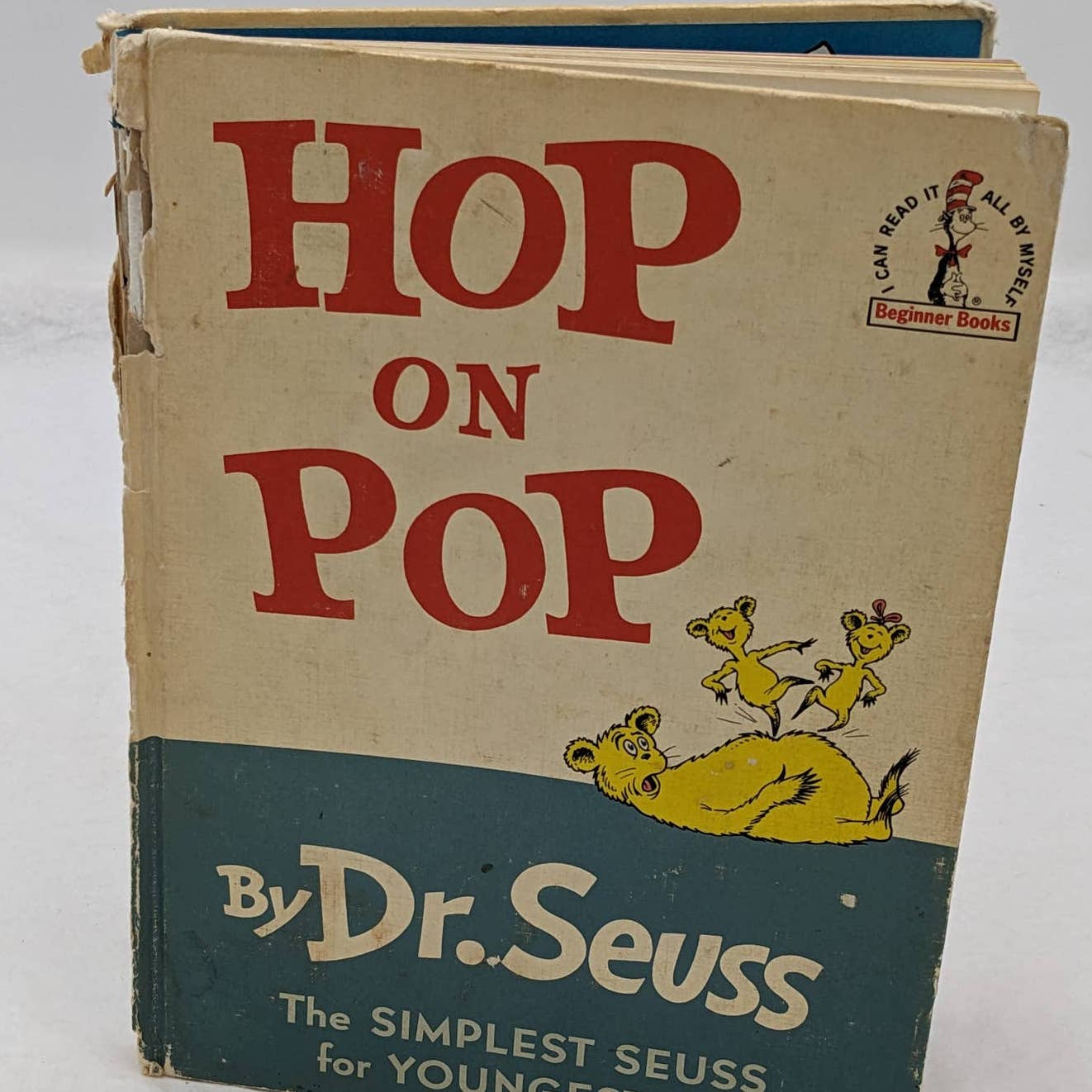 Hop On Pop By Dr. Seuss Beginner Book Club Edition Vintage Childrens 1963