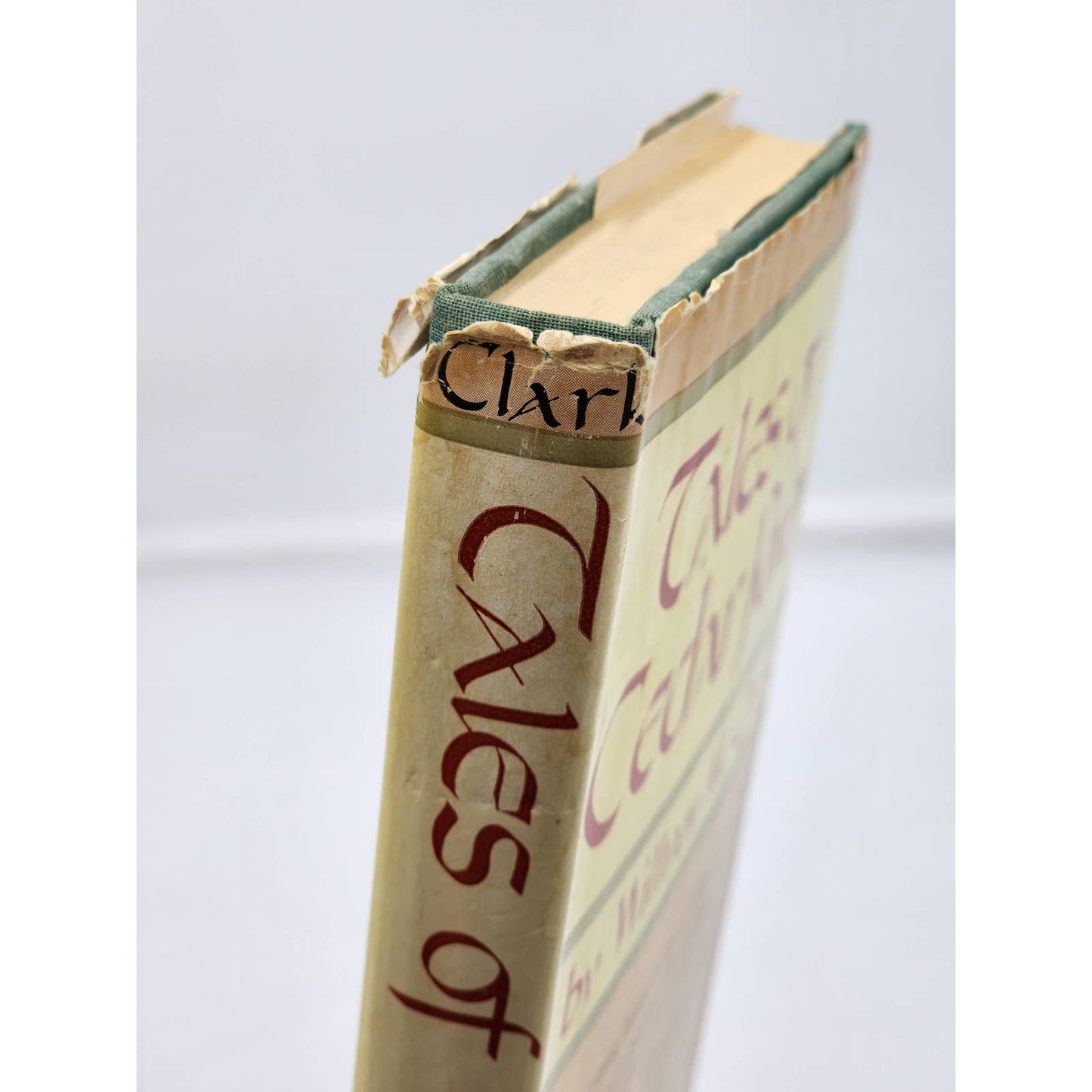 Tales Of Cedar River By Williams M. Clark Hardcover Short Stories Vintage 1960