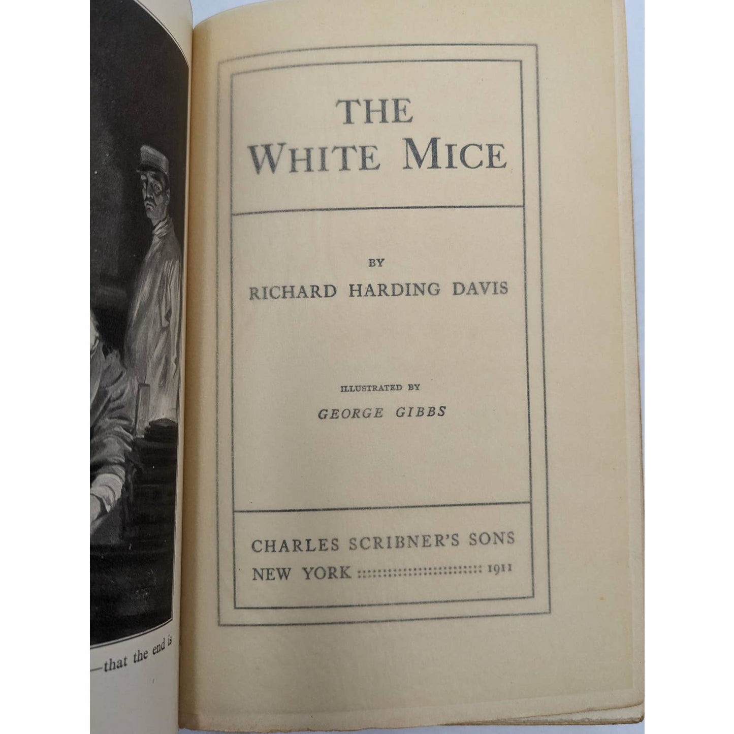 The White Mice By Richard Harding Davis Antiquarian Novel Early Printing 1909