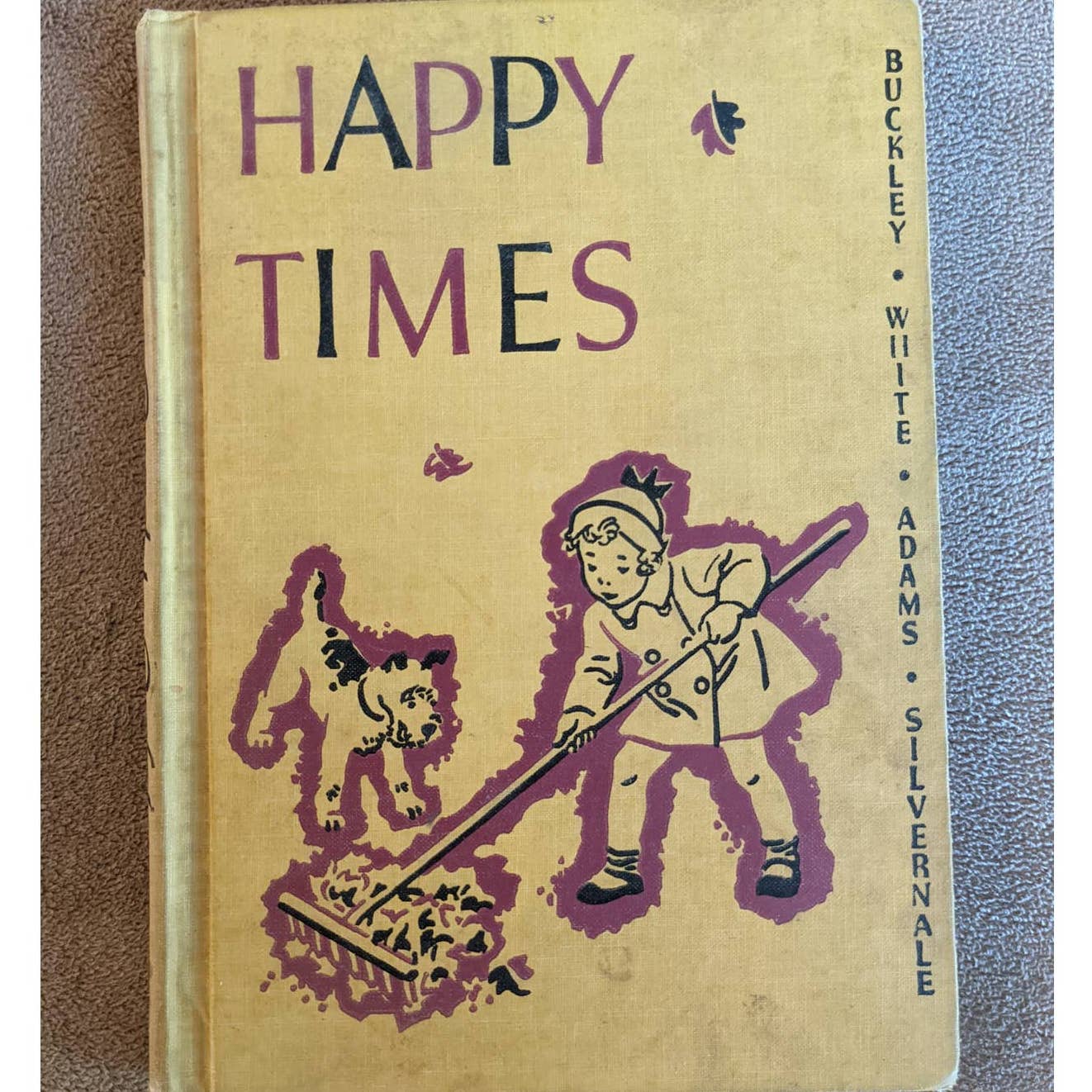 Vintage 1938 The Road To Safety Happy Times Book Illustrations Childrens Bedtime