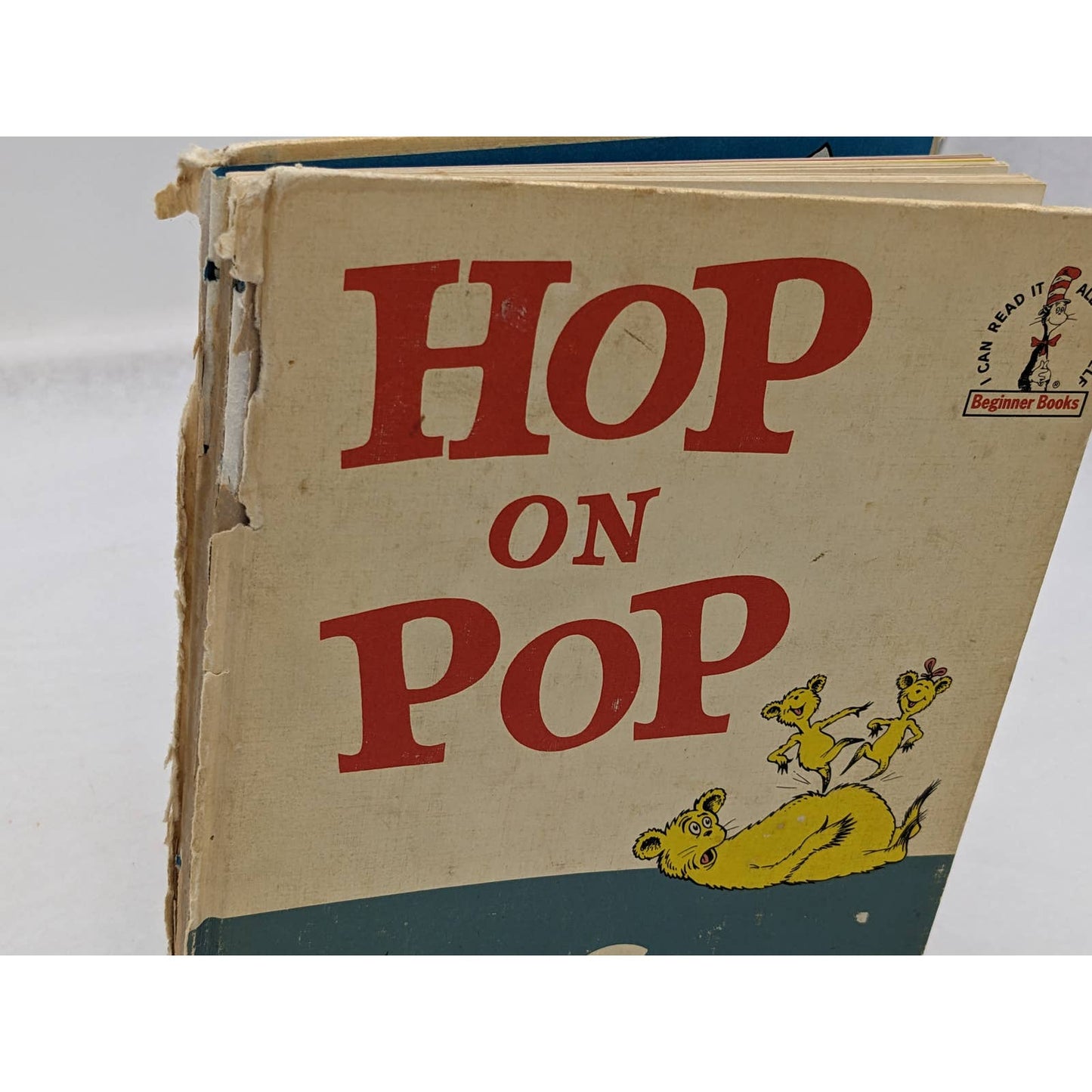 Hop On Pop By Dr. Seuss Beginner Book Club Edition Vintage Childrens 1963