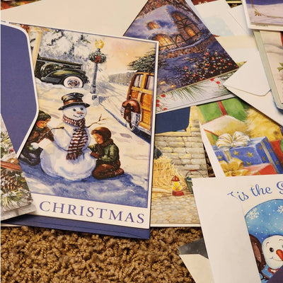 Greeting Cards Assortment Vintage Happy Holidays Over 70 Vintage Christmas Cards