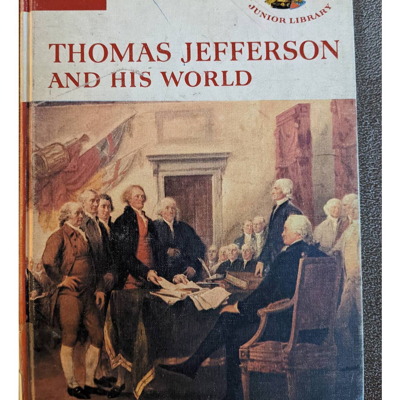 Vintage American Heritage Junior Literature Andrew Jackson And Thomas Jefferson