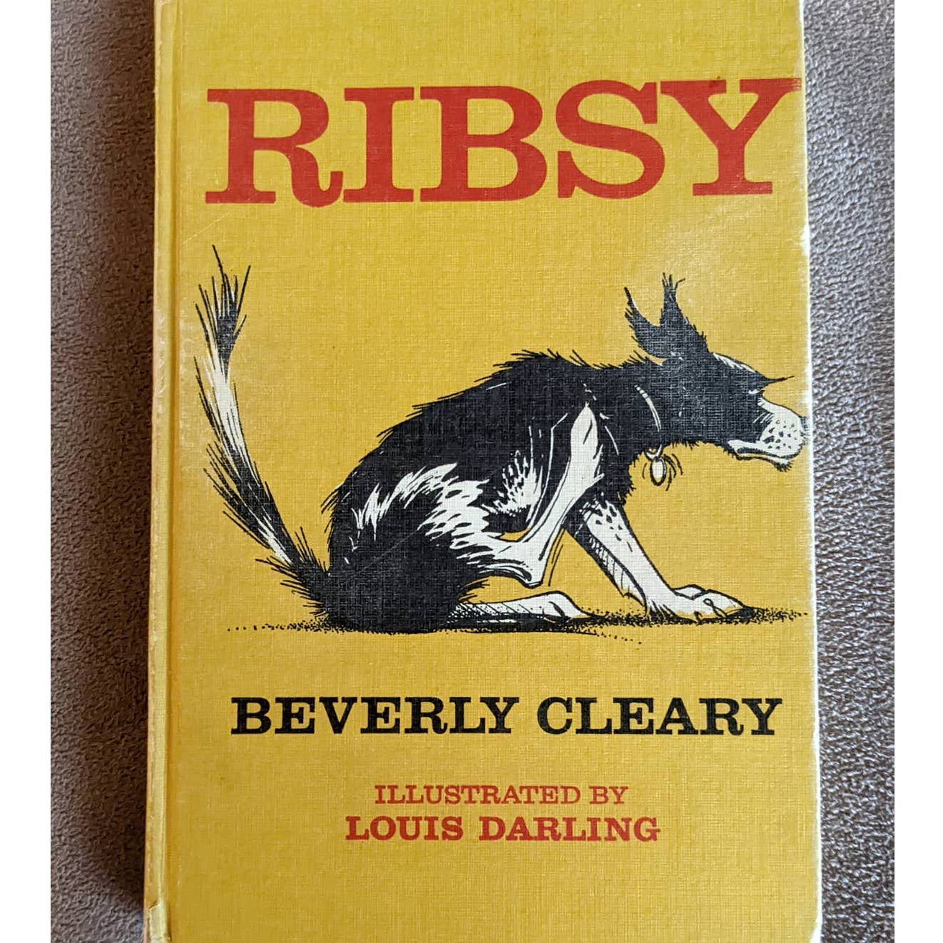 Vintage 1964 Ribsy By Beverly Clearly Illustrated Louis Darling Dog Childrens