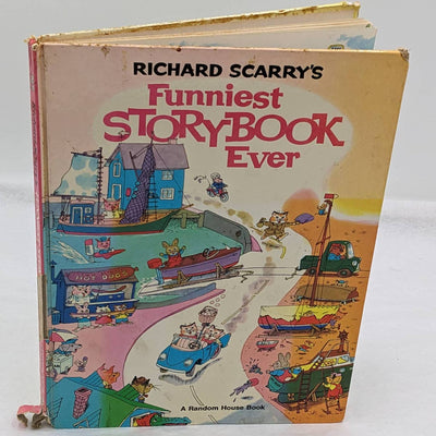 Richard Scarrys Funniest StoryBook Ever Vintage Childrens Bedtime Stories 1972