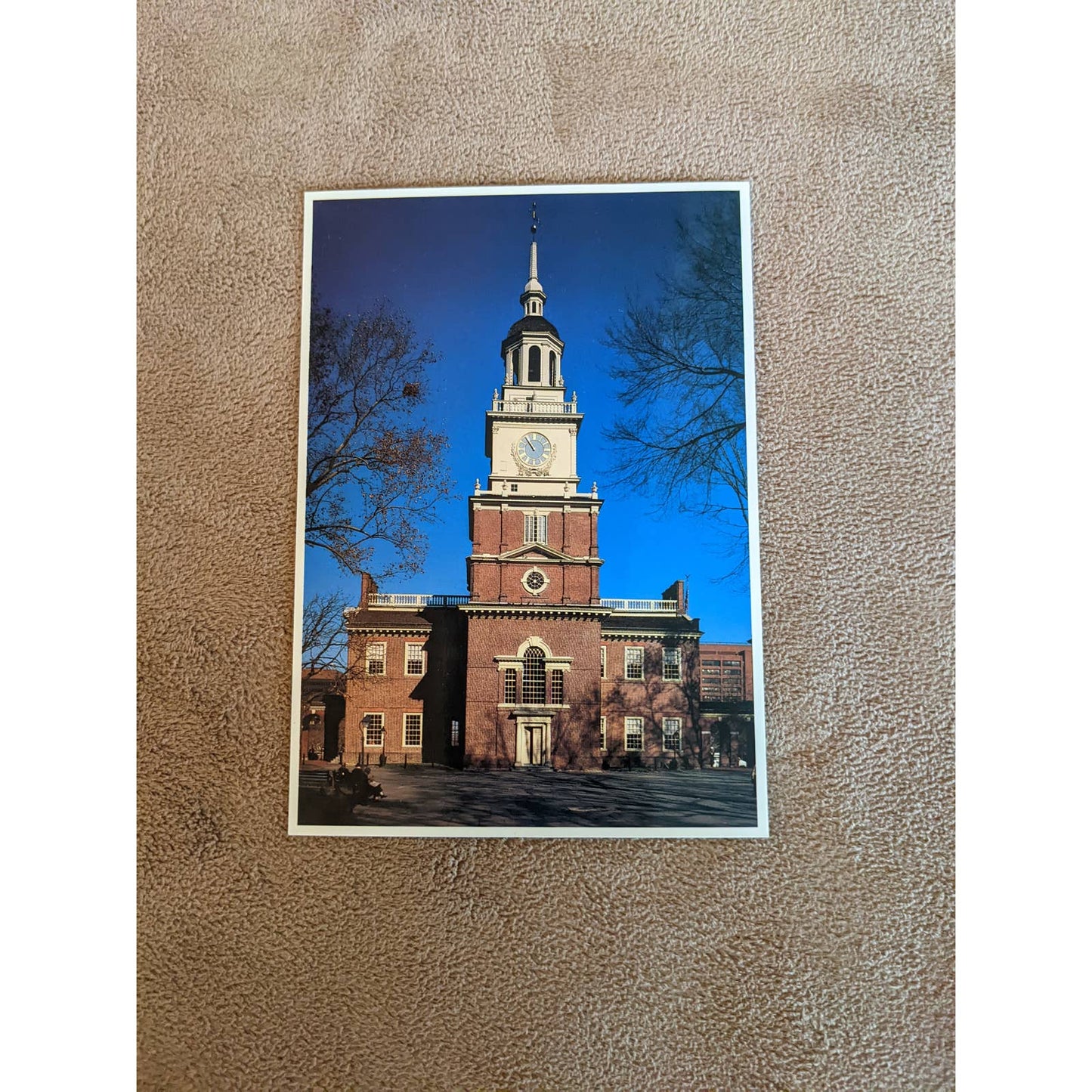 Vintage Philadelphia Postcard National Historical Park Patrick Henry B Franklin