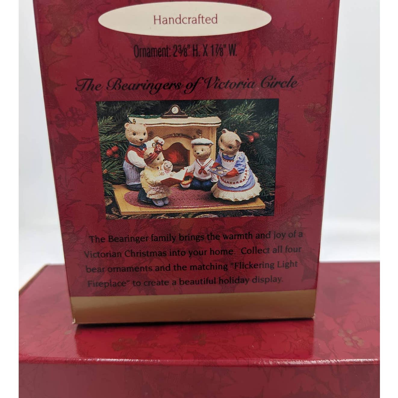 Hallmark Ornaments Vintage Bearingers Bearnadette Abernathy Teddy Julianne Boxes