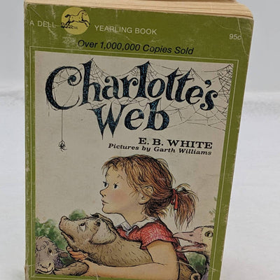 Charlotte's Web By E. B. White Vintage Childrens Novel Paperback 1972