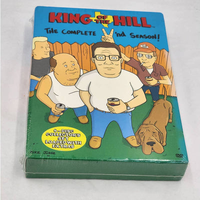 King of the Hill Complete Second Season 2 Collectors Set (DVD 4 Disc) NEW SEALED