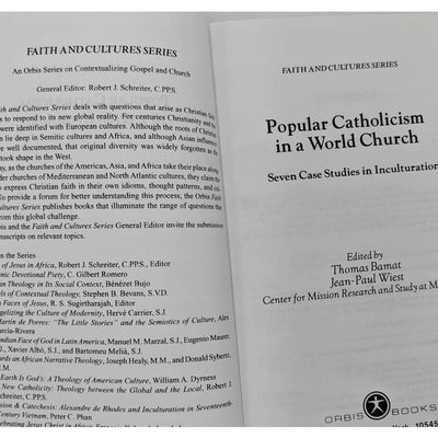 Popular Catholicism In A World Church Seven Case Studies In Inculturation 1999