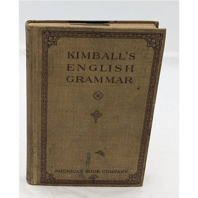 Kimballs English Grammar By Lillian Kimball Antiquarian Teaching Education 1912