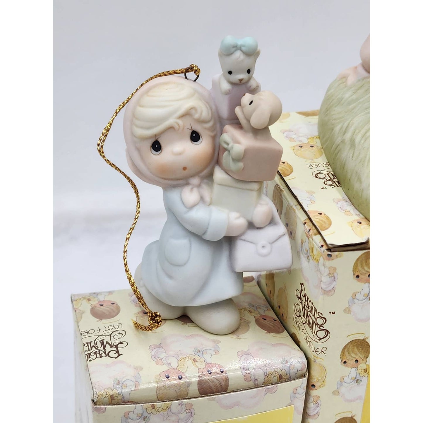 Precious Moments Love Is King, Bundles Of Joy, Growing Love Vintage W/Box