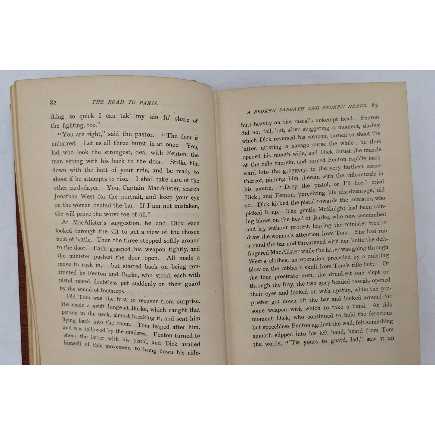 The Road To Paris A Story Of Adventure By Robert Neilson Stephens 1901