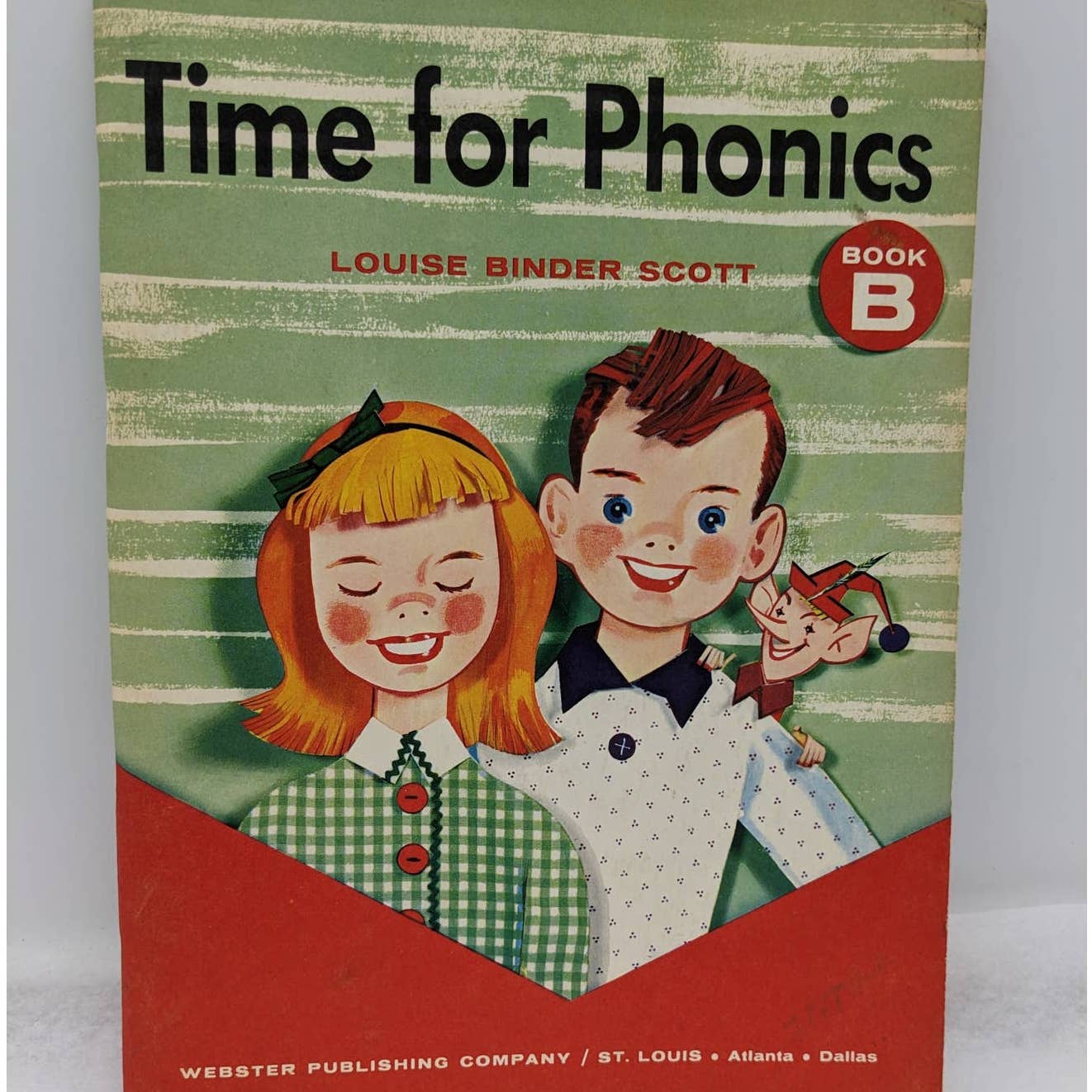 Time For Phonics Book B 1962 By Louise Binder Scott Illustrated School Education